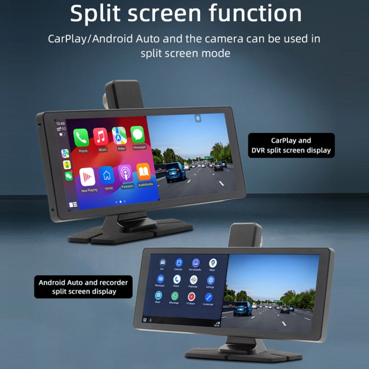 Car Bluetooth Portable DVR Monitor Support Carplay/Android Auto, Specifications: Display+ Camera - Car MP3 & MP4 & MP5 by PMC Jewellery | Online Shopping South Africa | PMC Jewellery | Buy Now Pay Later Mobicred