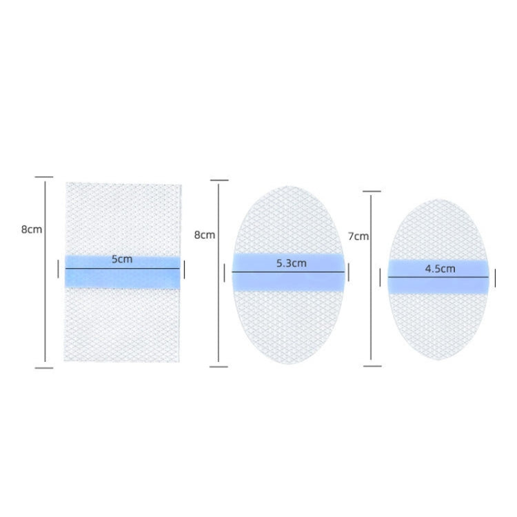 20pcs /Pack Square PU Film Silicone Gel Waterproof Breathable Ear Patch - free shipping - PMC TechLife - Order now!
