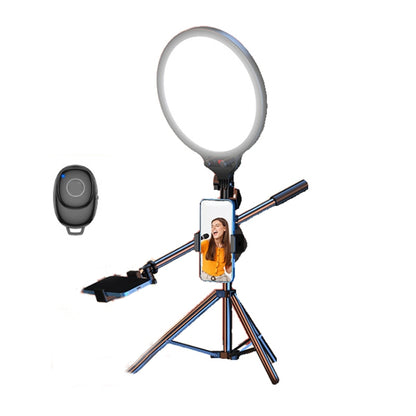 12.6 Inch Full-Screen Selfie Ring Light Tripod Set For Live Stream, Spec: 55cm Overhead Shot - Selfie Light by PMC Jewellery | Online Shopping South Africa | PMC Jewellery | Buy Now Pay Later Mobicred