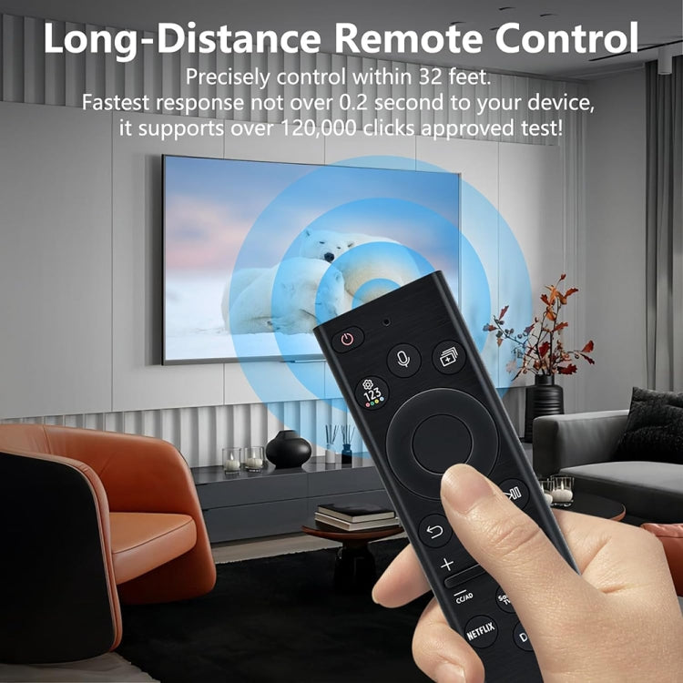 For Samsung Smart TV BN59-01385A Replacement Remote Control, Spec: Battery - TV by PMc TechLife | Online Shopping South Africa | PMc TechLife | Buy Now Pay Later Mobicred