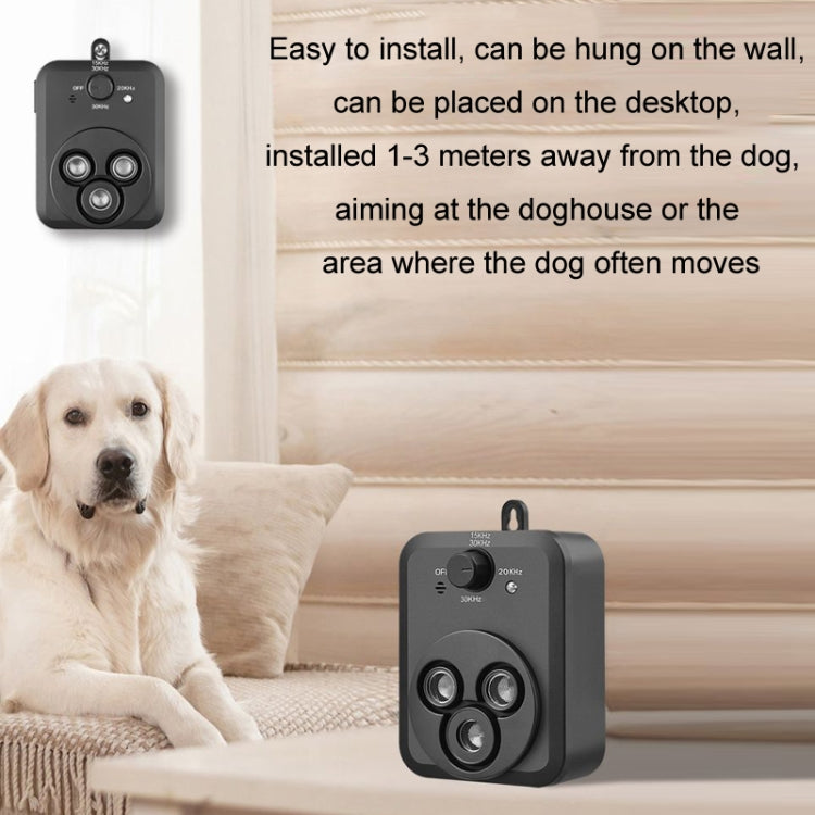 Ultrasonic Bark Stopper Outdoor Noise-Proof Automatic Dog Repellent(G3) - Training Aids by PMC TechLife | Online Shopping South Africa | PMC TechLife | Buy Now Pay Later Mobicred