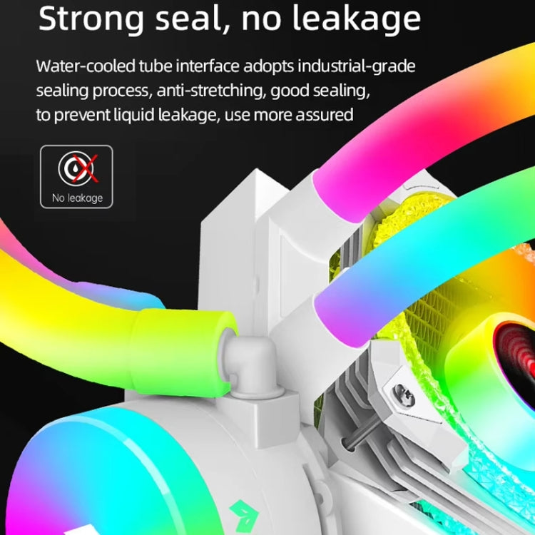 COOLMOON AS360 Magic Diamond Edition Computer Cooler ARGB Water Cooling Light Integrated CPU Radiator(Black) - free shipping - PMC Jewellery - Order now!