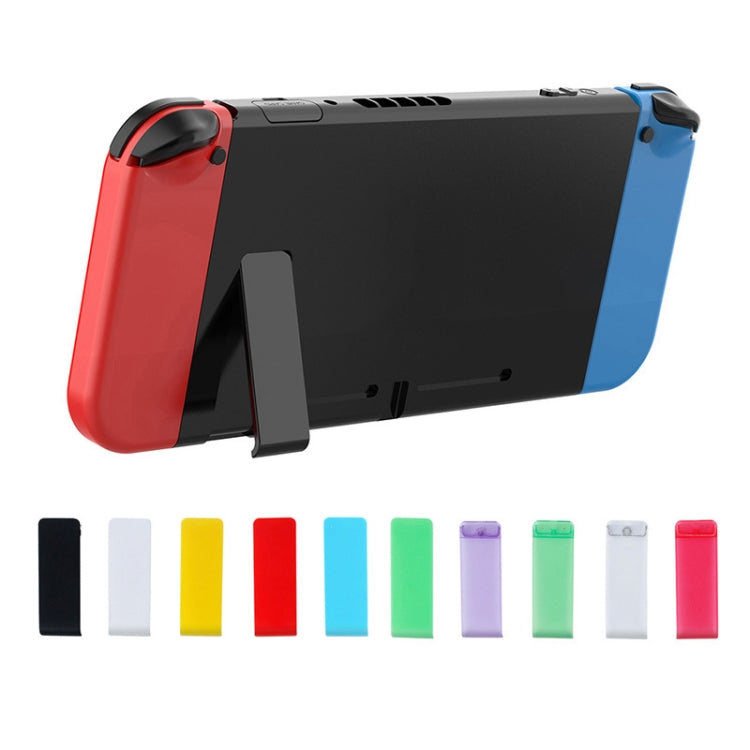 For Nintendo Switch Console 2pcs Replacement Kickstand Back Shell Holder(White) - Holder by PMc TechLife | Online Shopping South Africa | PMc TechLife | Buy Now Pay Later Mobicred