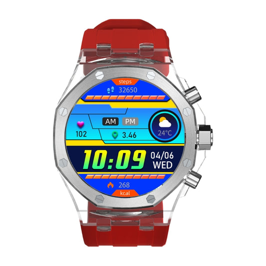 WS-37 1.43-Inch AMOLED IP67 Waterproof Health Monitoring Bluetooth Call Smart Watch(Red) - Smart Watches by PMC Jewellery | Online Shopping South Africa | PMC Jewellery | Buy Now Pay Later Mobicred