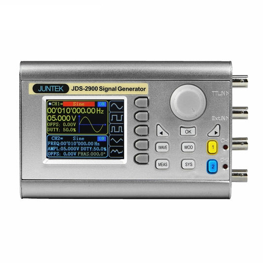 JUNTEK Programmable Dual-Channel DDS Function Arbitrary Waveform Signal Generator, Frequency: 60MHz(EU Plug) - Other Tester Tool by PMC Jewellery | Online Shopping South Africa | PMC Jewellery | Buy Now Pay Later Mobicred