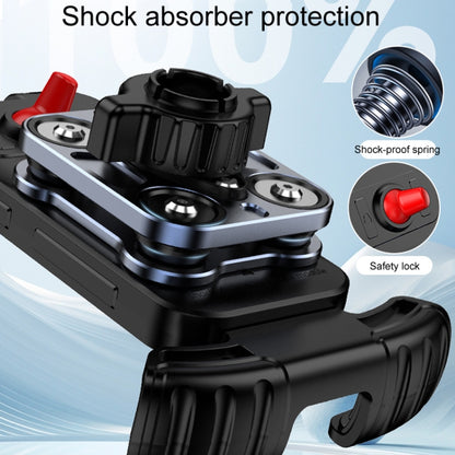 YYS-680 Motorcycle Mountain Bike Shock And Shaking Absorbing Riding Navigation Stand - Holder by PMC Jewellery | Online Shopping South Africa | PMC Jewellery | Buy Now Pay Later Mobicred