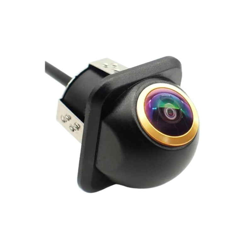 Car Universal HD Night Vision Rear View Reversing Three-Control Fisheye Camera, Style: AHD720P Straw Hat - Rear View Cameras by PMC Jewellery | Online Shopping South Africa | PMC Jewellery | Buy Now Pay Later Mobicred