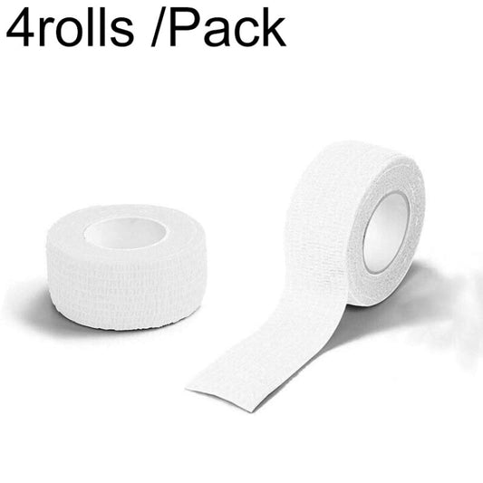 4rolls /Pack 2.5cm X 4.5m Cartoon Non-Woven Sports Protection Bandage, Color: White - Physiotherapy Sports Tape by PMC Jewellery | Online Shopping South Africa | PMC Jewellery | Buy Now Pay Later Mobicred