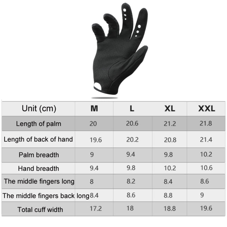 WEST BIKING Cycling Anti-slip Breathable Touch Screen Gloves, Size: M(Black) - free shipping - PMC TechLife - Order now!