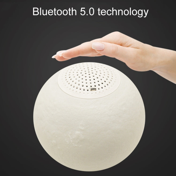 Magnetic Levitation Bluetooth Speaker Ornament Desktop Ambient Glow Night Lights, Style: Light Pattern Starry Moon(EU Plug) - Desk Lamps by PMc TechLife | Online Shopping South Africa | PMc TechLife | Buy Now Pay Later Mobicred