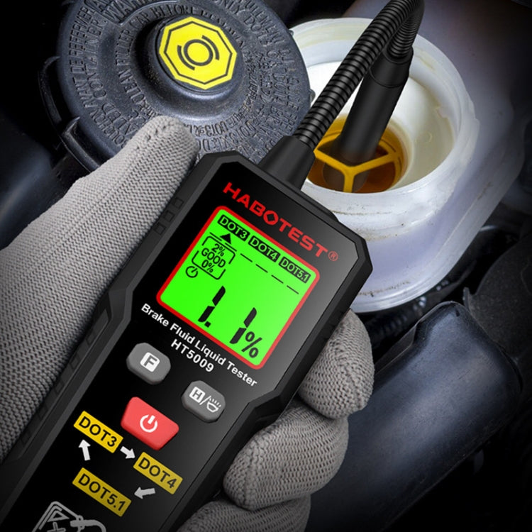 HABOTEST Automobile Motorcycle Brake Fluid Moisture Tester - Electronic Test by HABOTEST | Online Shopping South Africa | PMC Jewellery | Buy Now Pay Later Mobicred