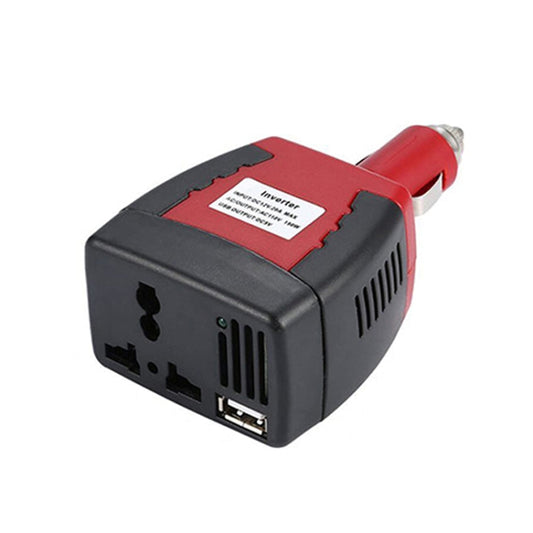 75W Car Inverter Voltage Conversion USB Port Charger, Color: 12V To 220V 0.5A Black - Modified Square Wave by PMC Jewellery | Online Shopping South Africa | PMC Jewellery | Buy Now Pay Later Mobicred