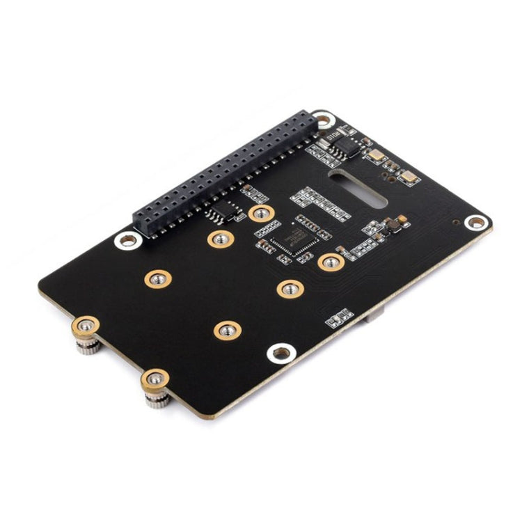 Waveshare For Raspberry Pi 5 PCIe To 2-Ch M.2 Adapter Type B NVMe Protocol(27710) - free shipping - PMC Jewellery - Order now!