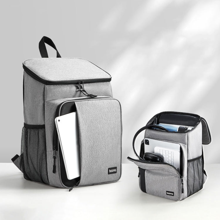 Baona BN-K012 Multifunctional Large-capacity Laptop Backpack Business Backpack(Black) - free shipping - PMC Jewellery - Order now!