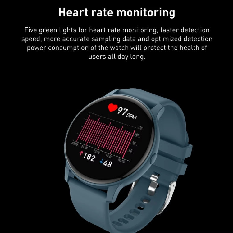 Bluetooth Talk Smartwatch Multi-Function Monitor Heart Rate / Blood Pressure / Blood Oxygen / Sleep(Blue) - Smart Watches by PMC TechLife | Online Shopping South Africa | PMC TechLife | Buy Now Pay Later Mobicred
