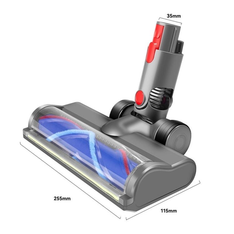 For Dyson V12 Slim / V10 Slim Soft Velvet Suction Head With Full Range Dust Display Light - For Dyson Accessories by PMC TechLife | Online Shopping South Africa | PMC TechLife | Buy Now Pay Later Mobicred