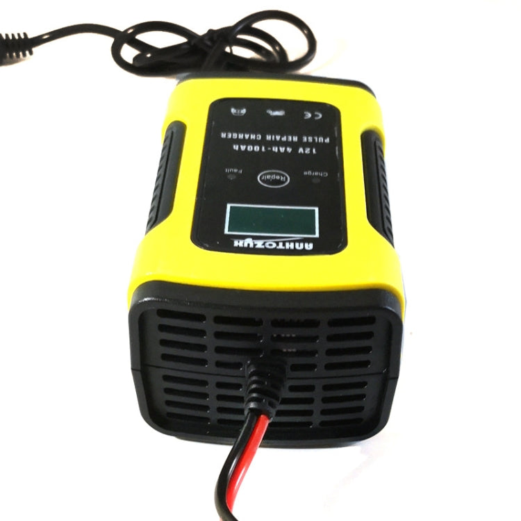 Anhtczyx 12V 6A  4Ah-100Ah Motorcycle Car Pulse Repair Charger With LCD Display(AU Plug) - Battery Charger by Anhtczyx | Online Shopping South Africa | PMC Jewellery | Buy Now Pay Later Mobicred