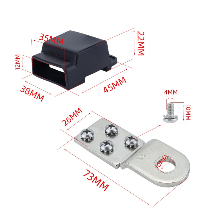 4-way RV Yacht Flame Retardant Waterproof Battery Terminal Fuse Block(Two) - free shipping - PMC Jewellery - Order now!
