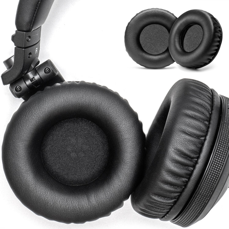 1pair Headphone Leather Sponge Cover Earmuffs For Pioneer HDJ-X5 / HDJ-X7 / HDJ-X10(Black) - Earmuff & Pad by PMC Jewellery | Online Shopping South Africa | PMC Jewellery | Buy Now Pay Later Mobicred