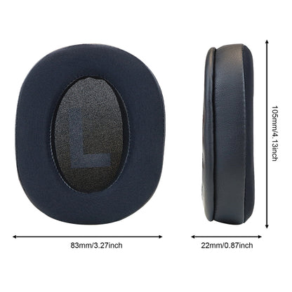 For Logitech G PRO X 2pcs Ice Feeling Gel Earmuffs Sponge Cover Earmuffs(Black) - Earmuff & Pad by PMC Jewellery | Online Shopping South Africa | PMC Jewellery | Buy Now Pay Later Mobicred