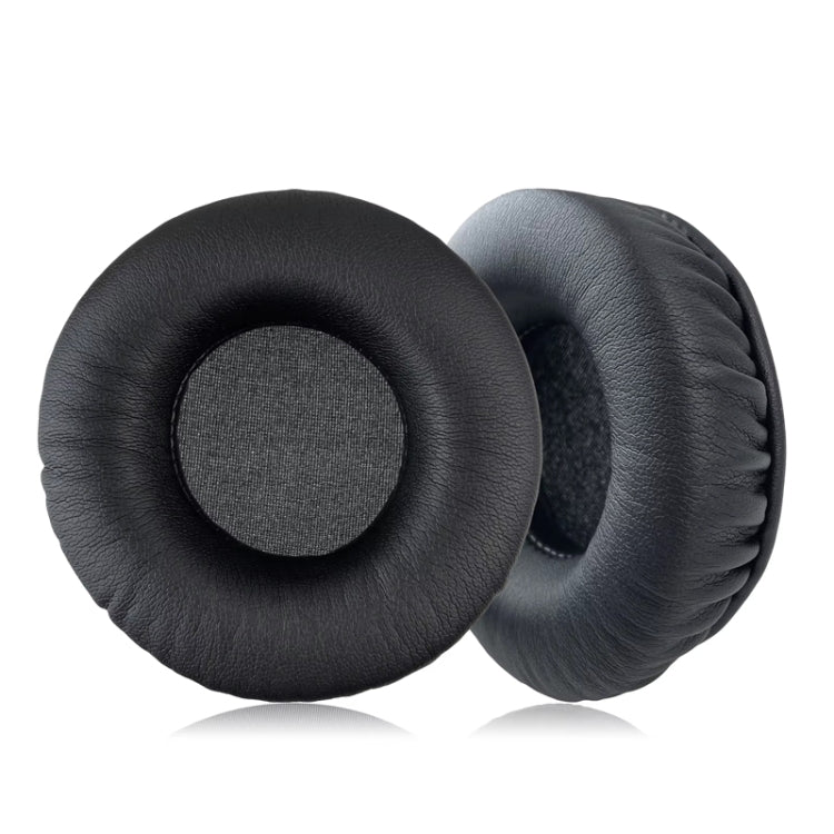 For Edifier K550 2pcs Headphone Sponge Leather Case 6cm Earmuffs(Black) - free shipping - PMC Jewellery - Order now!