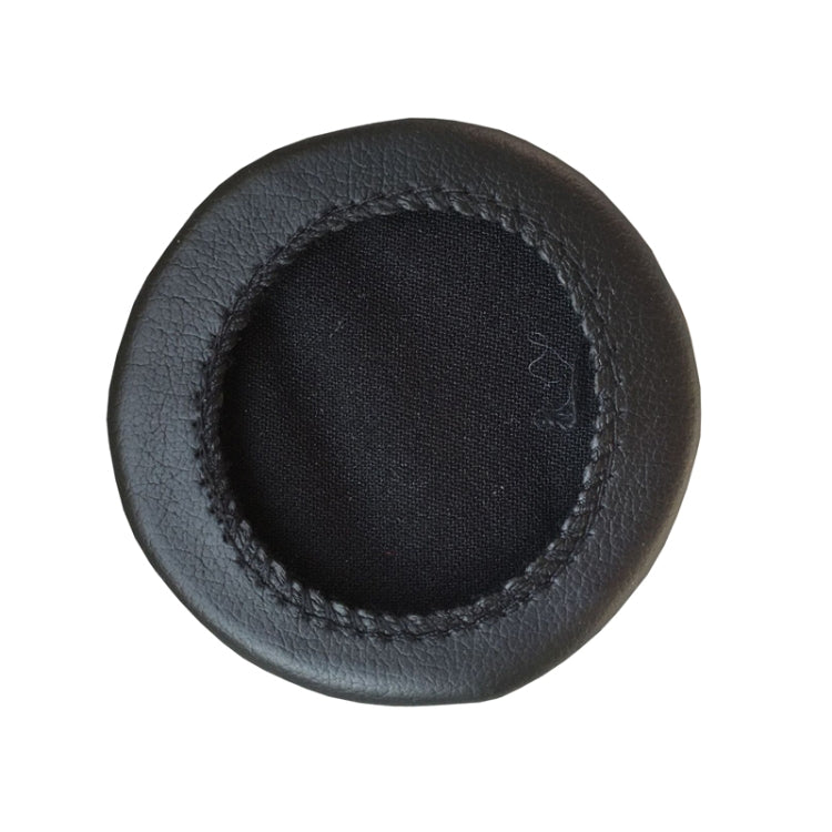 For Edifier K550 2pcs Headphone Sponge Leather Case 6cm Earmuffs(Black) - free shipping - PMC Jewellery - Order now!