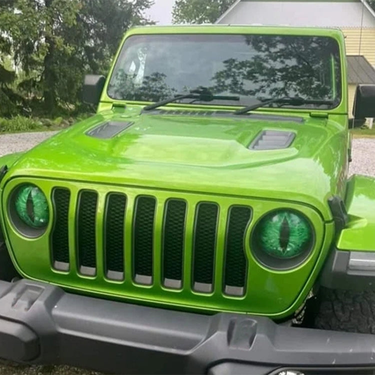 1pair Beast Eyes Headlight Decorative Stickers Off-Road Vehicle Front Lights Stereo Decals, Style: 1 - Lamp Decoration by PMC TechLife | Online Shopping South Africa | PMC TechLife | Buy Now Pay Later Mobicred