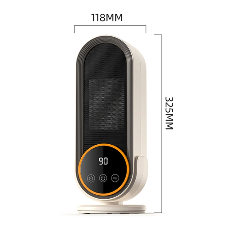 E68 1200W PTC Ceramic Heating Desktop Heater Smart Electric Heater, Plug: EU Plug(Standard Model) - Electric Heaters by PMC TechLife | Online Shopping South Africa | PMC TechLife | Buy Now Pay Later Mobicred