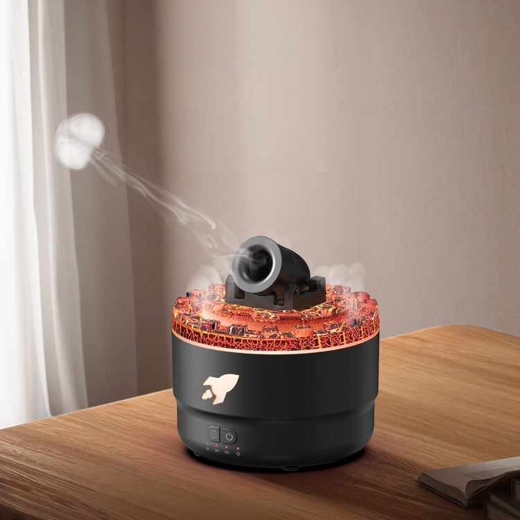 Turret Shape Aromatherapy Humidifier With 3-speed Timer 7-color Atmosphere Light US Plug White - free shipping - PMC TechLife - Order now!
