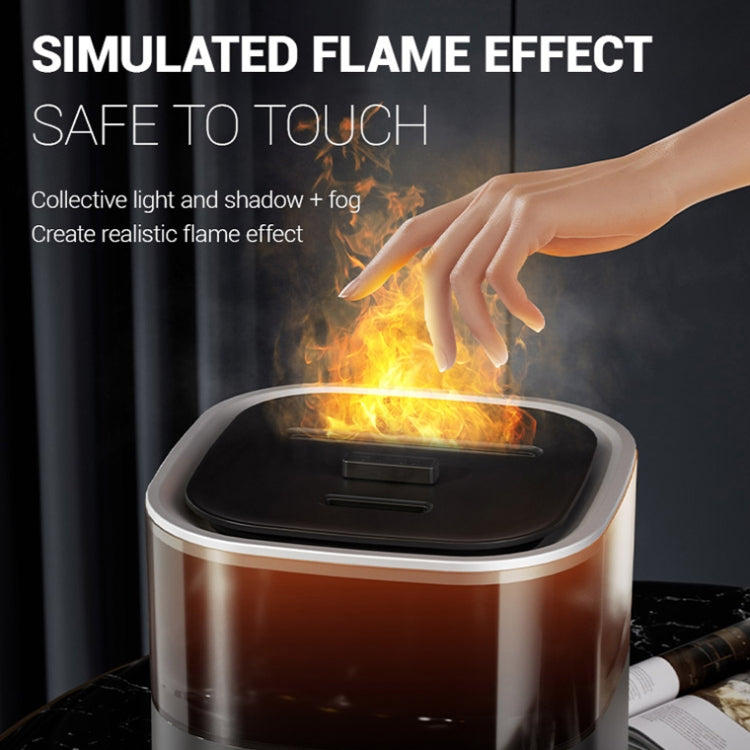 JSQ-58 1.1L large Capacity Digital Display Flame Atomization Humidifier, Color: White(EU Plug) - free shipping - PMC TechLife - Order now!