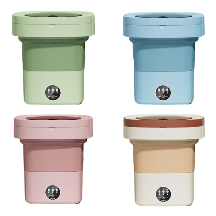 Fully Automatic Mini Foldable Washing Machine With Dehydration Function, Size: AU Plug(Green) - free shipping - PMC TechLife - Order now!