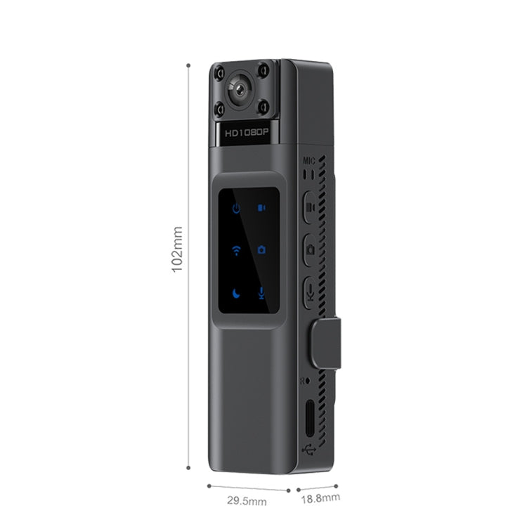 WIFI HD Night Vision Chest-Worn Work Recorder Cycling Camera, Model: L13+16G TF Card+Bracket - Video Cameras by PMC TechLife | Online Shopping South Africa | PMC TechLife | Buy Now Pay Later Mobicred