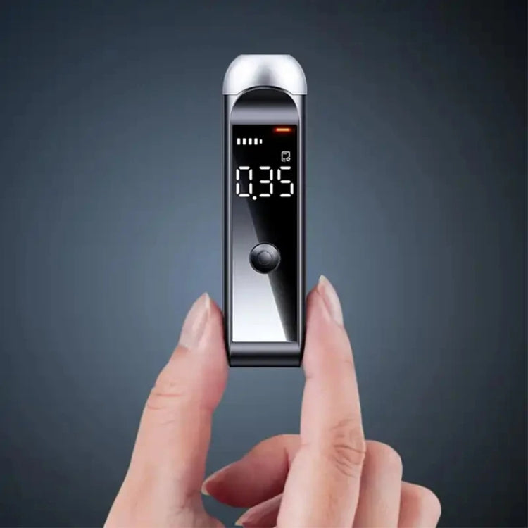Portable Digital Alcohol Tester Breathalyzer Rechargeable Alcohol Test Tool - Breath Alcohol Tester by PMC TechLife | Online Shopping South Africa | PMC TechLife | Buy Now Pay Later Mobicred