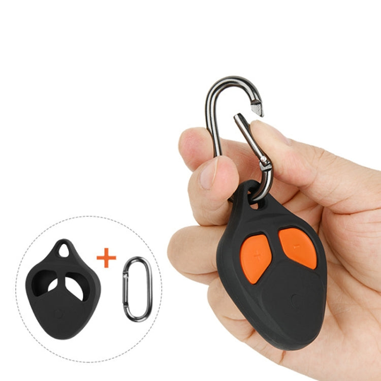 For Bushnell Wingman View Golf GPS Speaker Remote Control Silicone Protective Case With Hook(Black) - Protective Case by PMc TechLife | Online Shopping South Africa | PMc TechLife | Buy Now Pay Later Mobicred