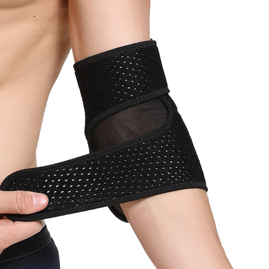 Sweat-absorbent and Breathable Sports Elbow Pads Fitness Arm Joint Warming Sleeves(Black) - Sports Safety by PMC Jewellery | Online Shopping South Africa | PMC Jewellery | Buy Now Pay Later Mobicred