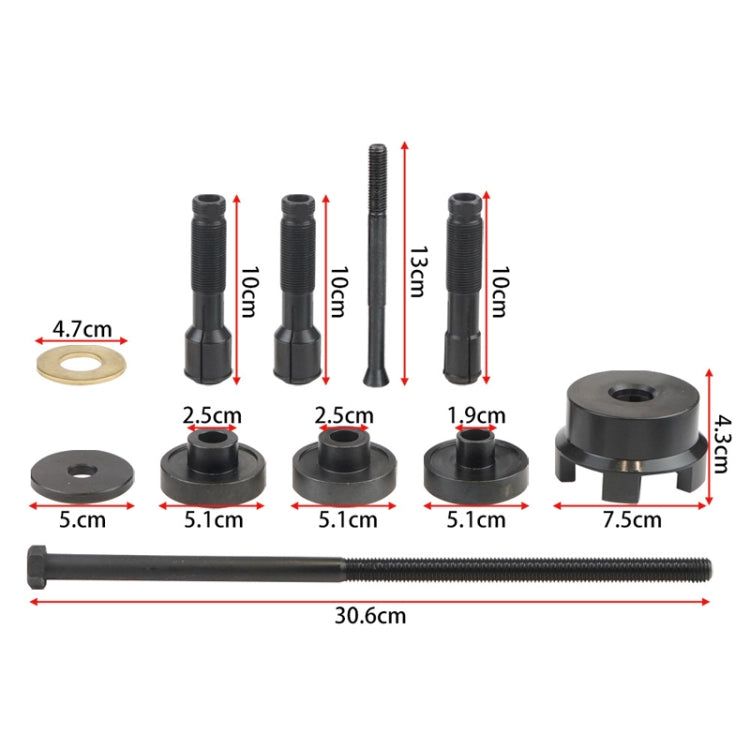 18pcs / Set For Harley Davidson Motorcycle Wheel Bearing Pulling Tool - Motorcycle Maintenance Tools by PMC TechLife | Online Shopping South Africa | PMC TechLife | Buy Now Pay Later Mobicred