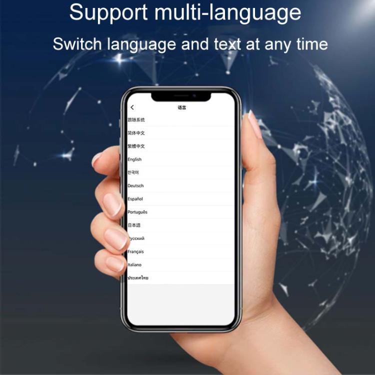 155 X 32mm Hat Backpack Vest Bluetooth LED Flexible Multi-Language Advertising Display Screen(Blue) - LED Billboard by PMC TechLife | Online Shopping South Africa | PMC TechLife | Buy Now Pay Later Mobicred