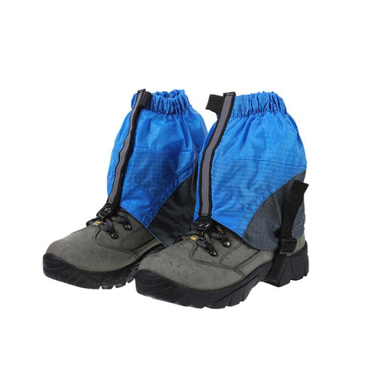 AOTU AT8917 1pair With Reflective Strip Outdoor Mountaineering Hiking Snowproof Footwear Desert Sandproof Shoe Covers(Blue) - Mountaineering Outfit by AOTU | Online Shopping South Africa | PMC Jewellery | Buy Now Pay Later Mobicred