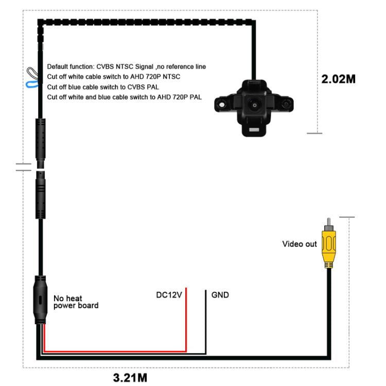 For Subaru Forester 2019 Car Front View Camera - Rear View Cameras by PMC TechLife | Online Shopping South Africa | PMC TechLife | Buy Now Pay Later Mobicred