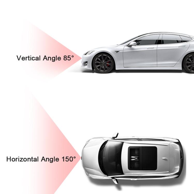For Volvo Car Hollow Logo Universal Front View Camera - Rear View Cameras by PMC TechLife | Online Shopping South Africa | PMC TechLife | Buy Now Pay Later Mobicred