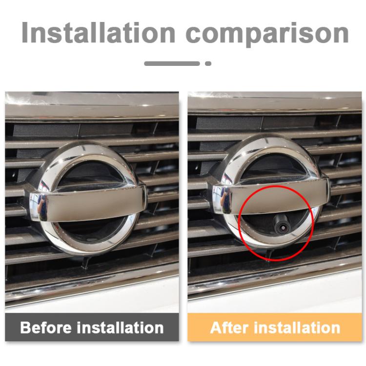 For Nissan / Volvo Universal Car Logo Front View Camera - Rear View Cameras by PMC TechLife | Online Shopping South Africa | PMC TechLife | Buy Now Pay Later Mobicred