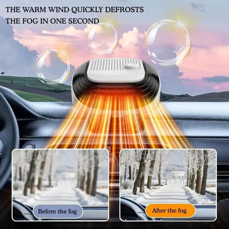 12V Fast Heating Car Heater Glass Defogger(Dark Green) - Heating & Fans by PMC TechLife | Online Shopping South Africa | PMC TechLife | Buy Now Pay Later Mobicred