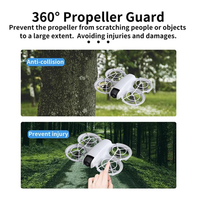 For DJI Neo CQT Blade Protector Propeller Integrated Shock Absorbing Bumper Ring - free shipping - PMC TechLife - Order now!