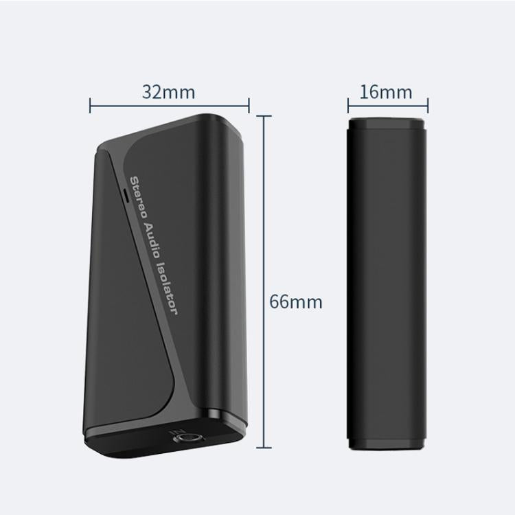 Bluetooth 5.4 Audio Common Ground Isolator Receiver Anti-interference Noise Reducer - Live Sound Effects Processors by PMC TechLife | Online Shopping South Africa | PMC TechLife | Buy Now Pay Later Mobicred