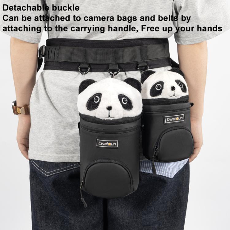 Cwatcun D162 Small Camera Lens Cylinder Cartoon Panda Camera Lens Protective Cover - free shipping - PMC TechLife - Order now!