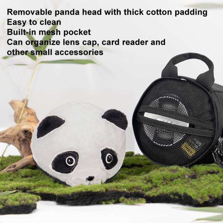 Cwatcun D162 Small Camera Lens Cylinder Cartoon Panda Camera Lens Protective Cover - free shipping - PMC TechLife - Order now!