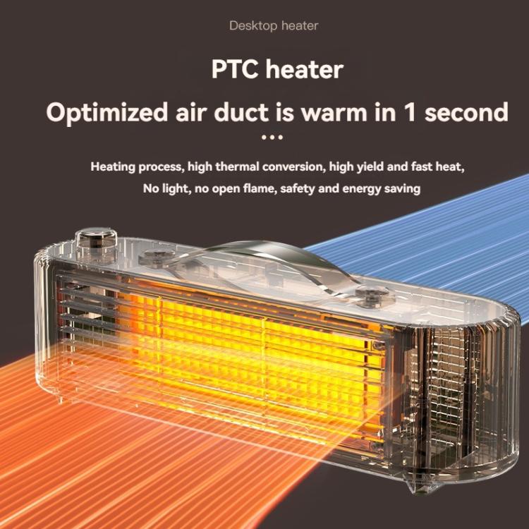 FS007 800W Home Desktop Heater Large Area PTC Heating Device, Spec: US Plug(Green) - Electric Heaters by PMC TechLife | Online Shopping South Africa | PMC TechLife | Buy Now Pay Later Mobicred