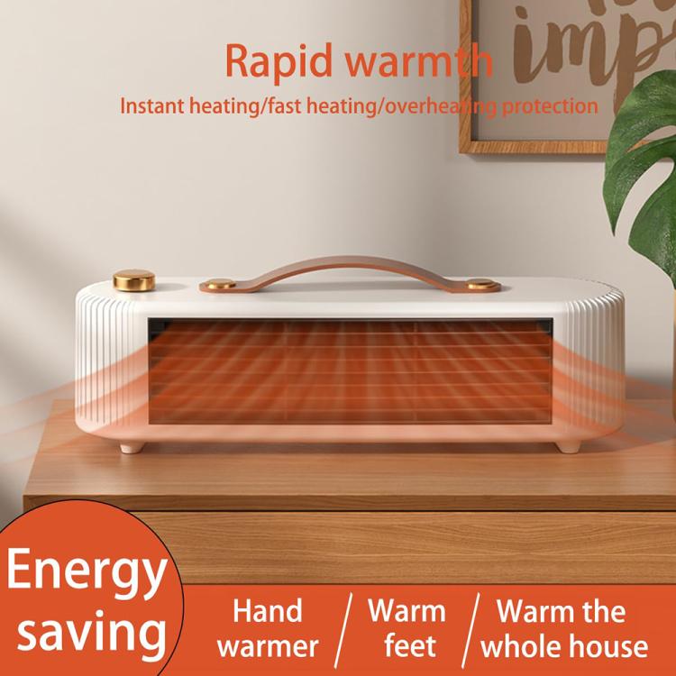 FS007 800W Home Desktop Heater Large Area PTC Heating Device, Spec: US Plug(Green) - Electric Heaters by PMC TechLife | Online Shopping South Africa | PMC TechLife | Buy Now Pay Later Mobicred