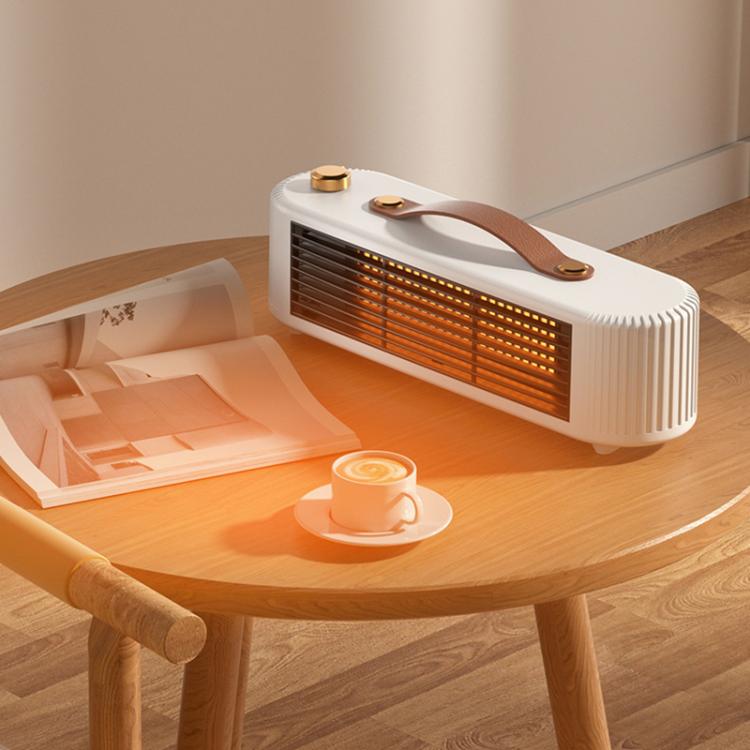 FS007 800W Home Desktop Heater Large Area PTC Heating Device, Spec: UK Plug(Green) - Electric Heaters by PMC TechLife | Online Shopping South Africa | PMC TechLife | Buy Now Pay Later Mobicred