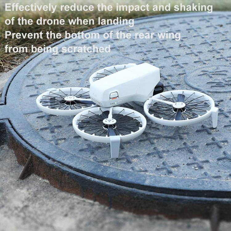 1pair For DJI Flip Drone Landing Gear Height Enhancement Rear Stand Gimbal Protector Bracket Accessories - free shipping - PMC TechLife - Order now!